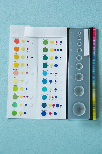 Цветовая шкала в школе лепки "Искусство японской глины"